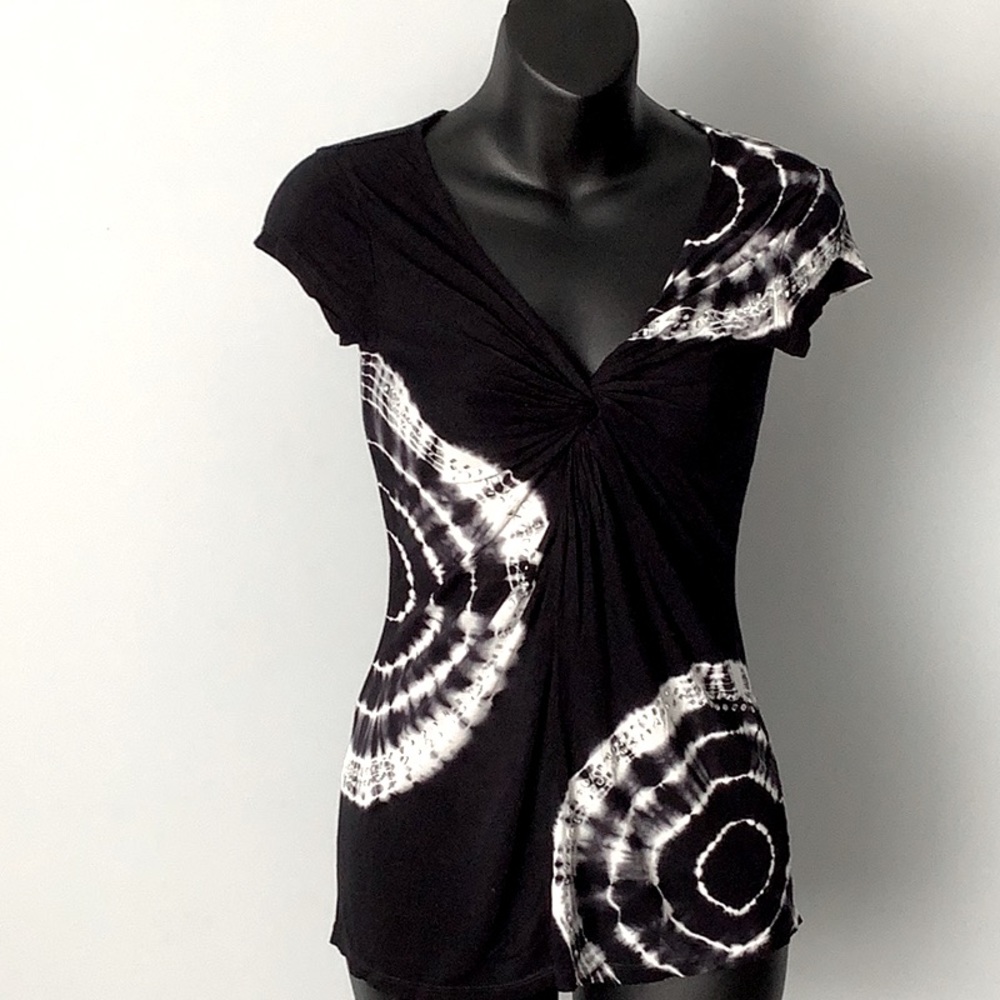 INC International Concepts~Knot Front T-shirt - Picture 1 of 6